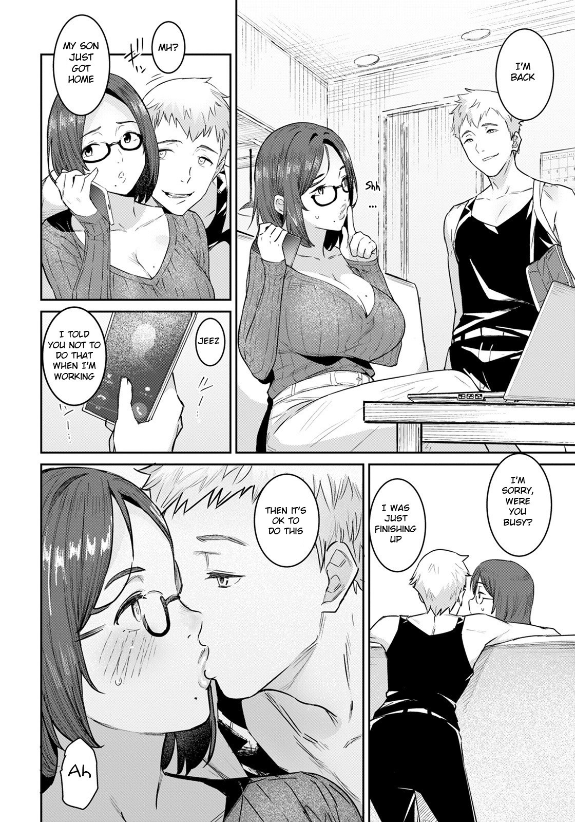 Hentai Manga Comic-Together With My Friend's Mom-Read-4